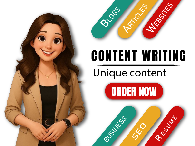 I provide 1000+ Word Professional Content Writing Services