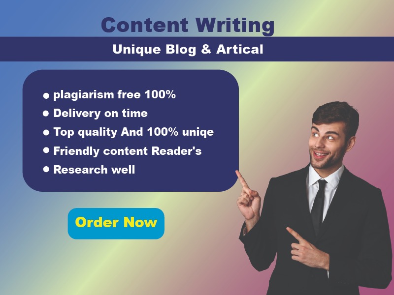 I'll write uniqe SEO article within 4*300