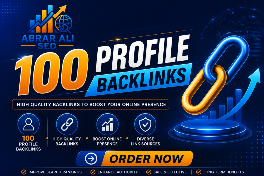100 Profile Backlinks Boost Your Website Search Rankings