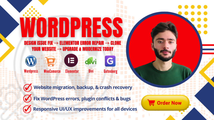 I will fix small WordPress errors, bugs, and issues fast