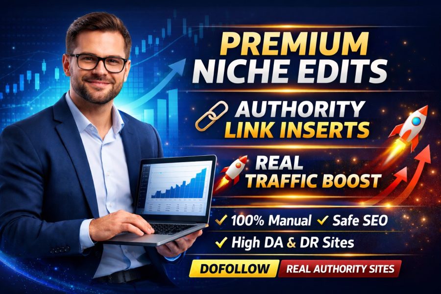 Premium 5 Niche Edit Link Insertions for Top Google Ranking