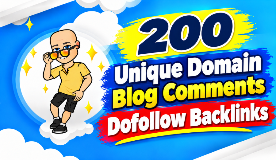 200 Unique Domain Blog Comments Dofollow Backlinks