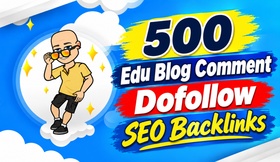 500 Dofollow EDU GOV Blog Comments SEO Backlinks
