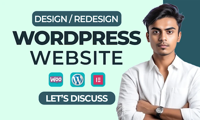 I will design redesign wordpress website development as a full stack developer