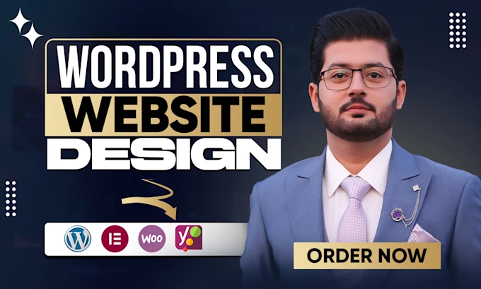 I will design redesign wordpress website development as a full stack developer