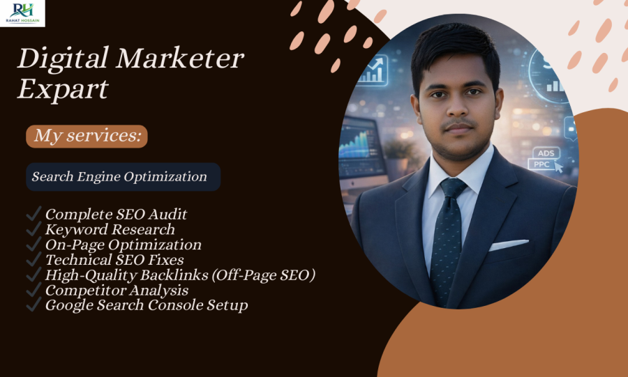 This will be the complete SEO audit and on-page SEO optimization.