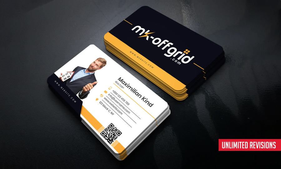 I will design minimalist logo and corporate business card for your brand identity