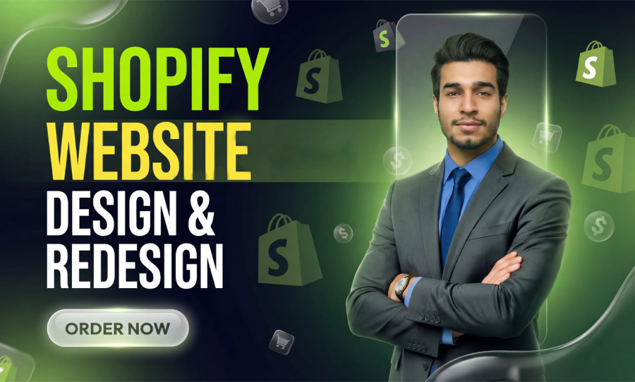 build shopify website, design or redesign shopify store, dropshipping store