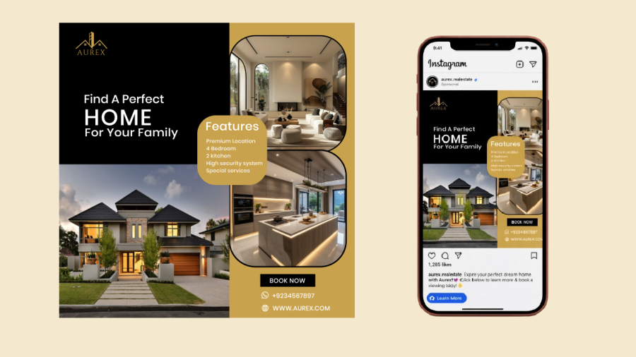 i will design eye-catching posts for your business