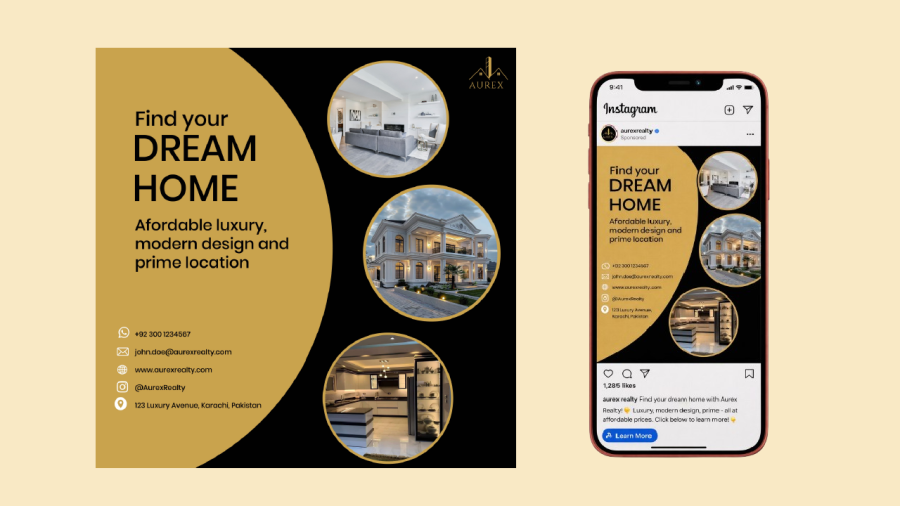 i will design eye-catching posts for your business