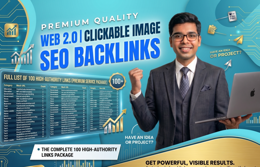 Dominate Google Rankings with Premium Web 2.0 SEO Backlinks!