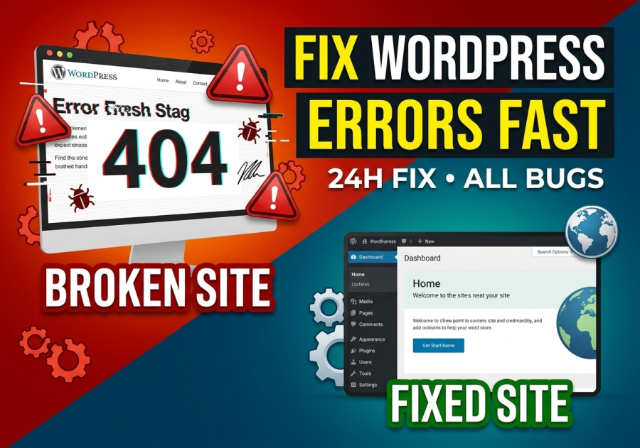 I will fix any WordPress bug, error, or issue fast
