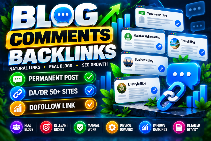 500 High Quality Blog Comment from Relevant Websites