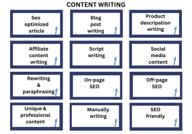 I will provide high-quality SEO-optimized web content, including articles and blog posts up-to 1500
