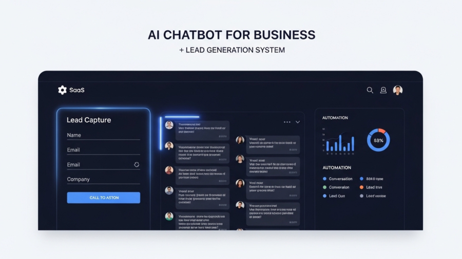 I will build AI chatbot, AI automation system and AI business assistant for leads and sales