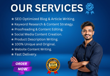 I Will Create High-Quality SEO Articles And Content For Higher Google Ranking And Authority