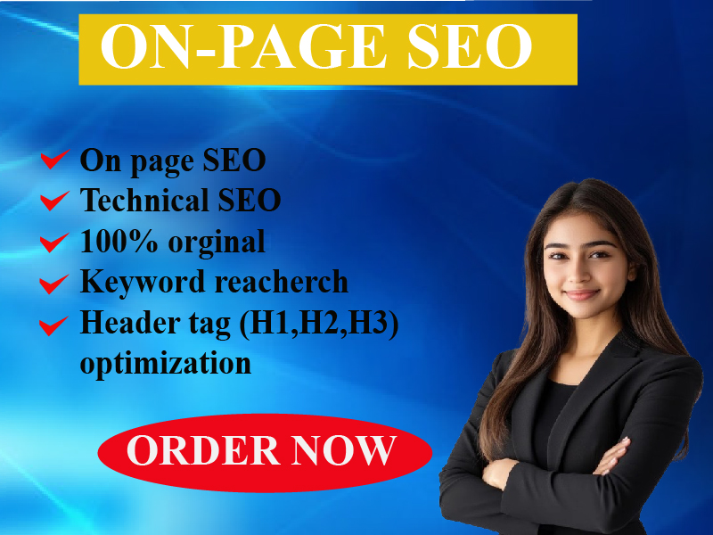 I will do professional on page SEO service for your website