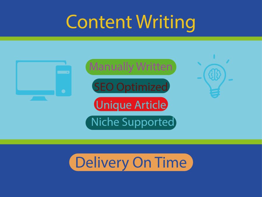 Write 1000 or required words article, content for website or blog within 24 hrs