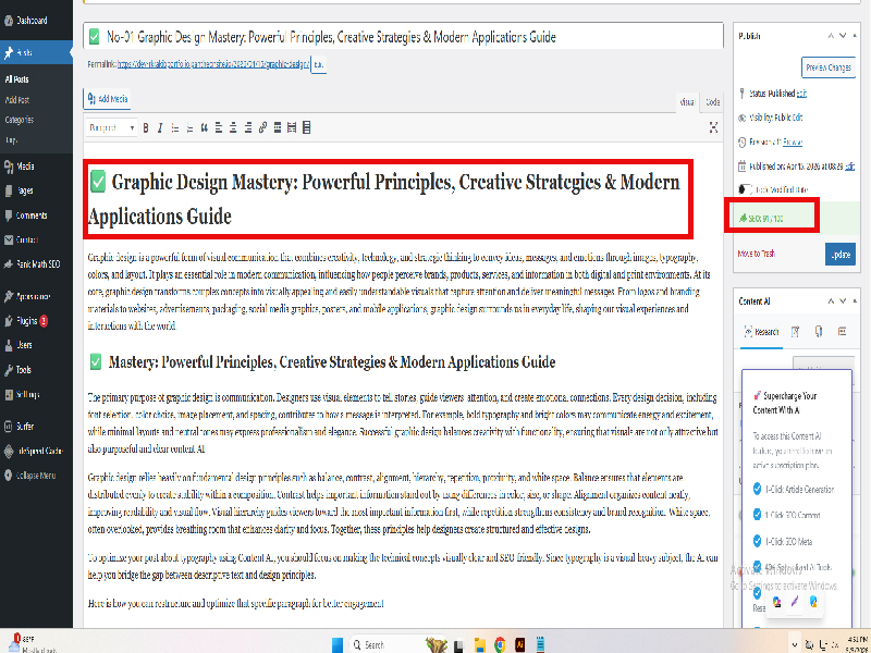 I will Enhance Website with Pro On-Page SEO to rank on Google