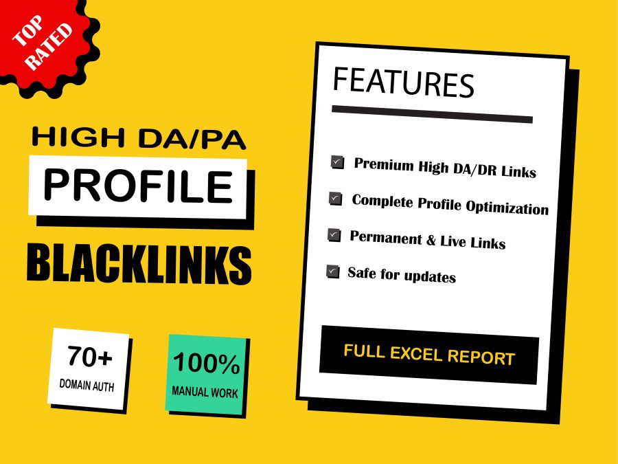 Boost Your Ranking with 50 Top-Tier Manual Profile Backlinks