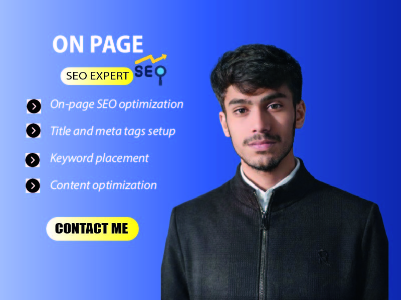 I will do SEO on-page optimization for your website 