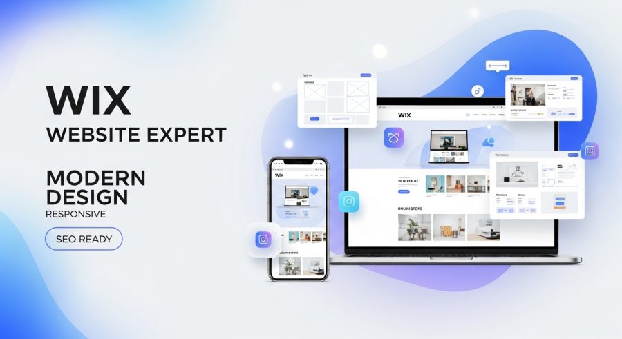 I will create a stunning Wix website, online store, and responsive business website