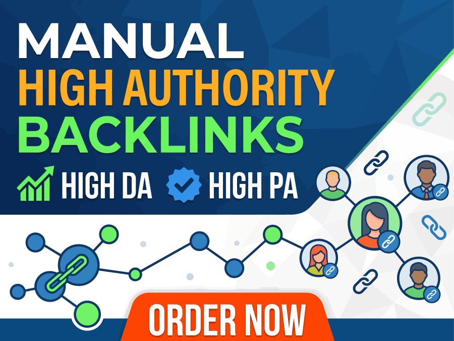Manual High Authority Backlinks - High DA/PA Profile Backlinks Service