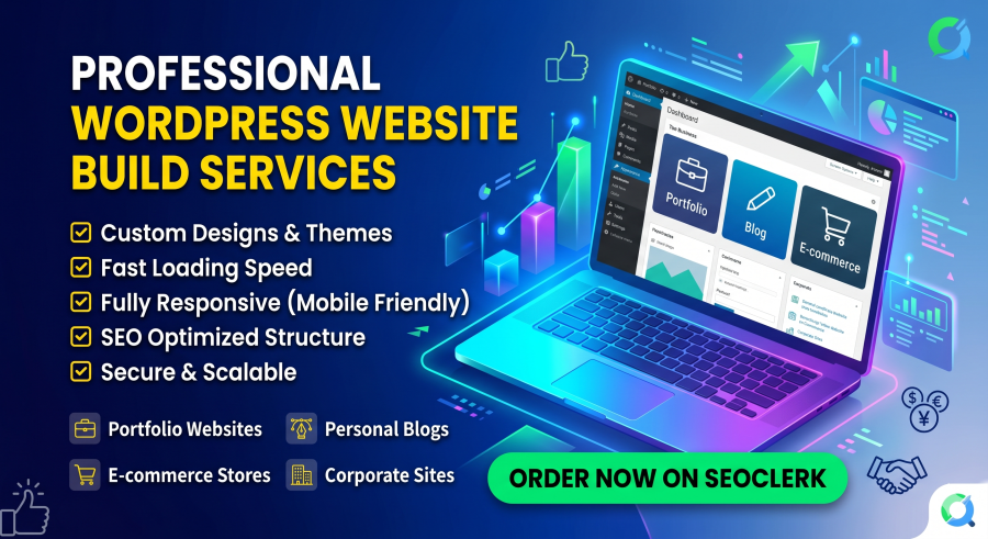 I will Build Custom, Fast, and SEO-Friendly WordPress Sites