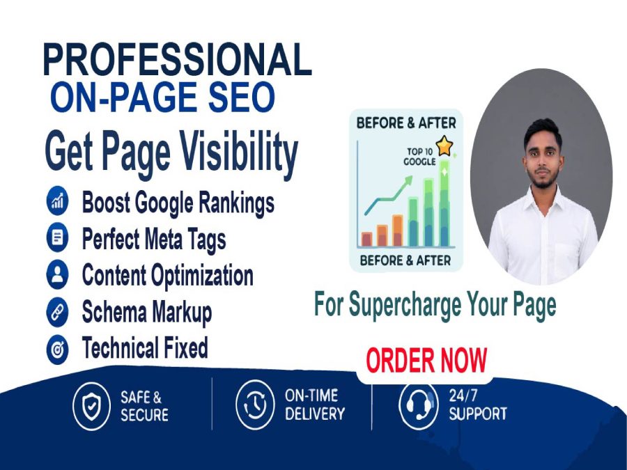 I Will Fix and Optimize Your Website On-Page SEO