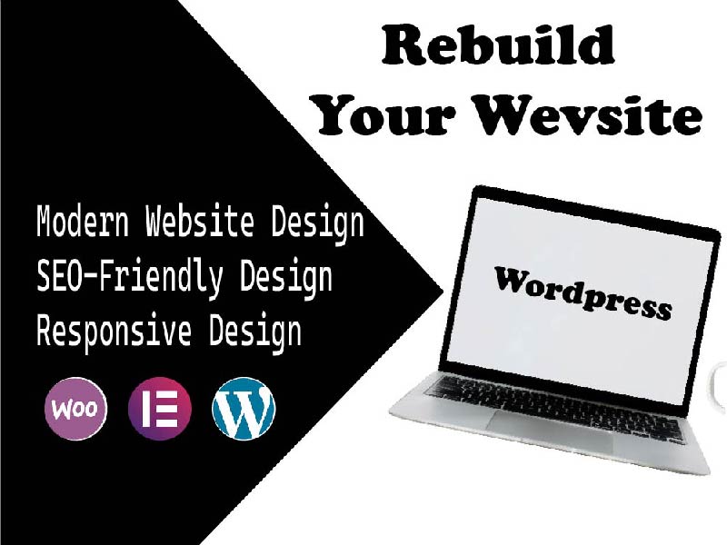 I Will Rebuild, Clone, Redesign or Convert Any Website to WordPress Website