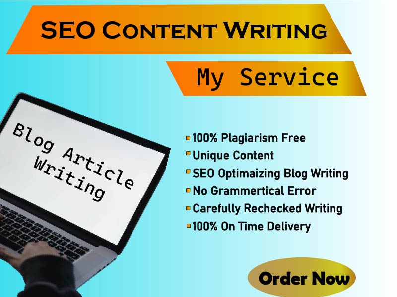 I Will Write 2 x600 Word Unique SEO Content For Your Website Or Blog