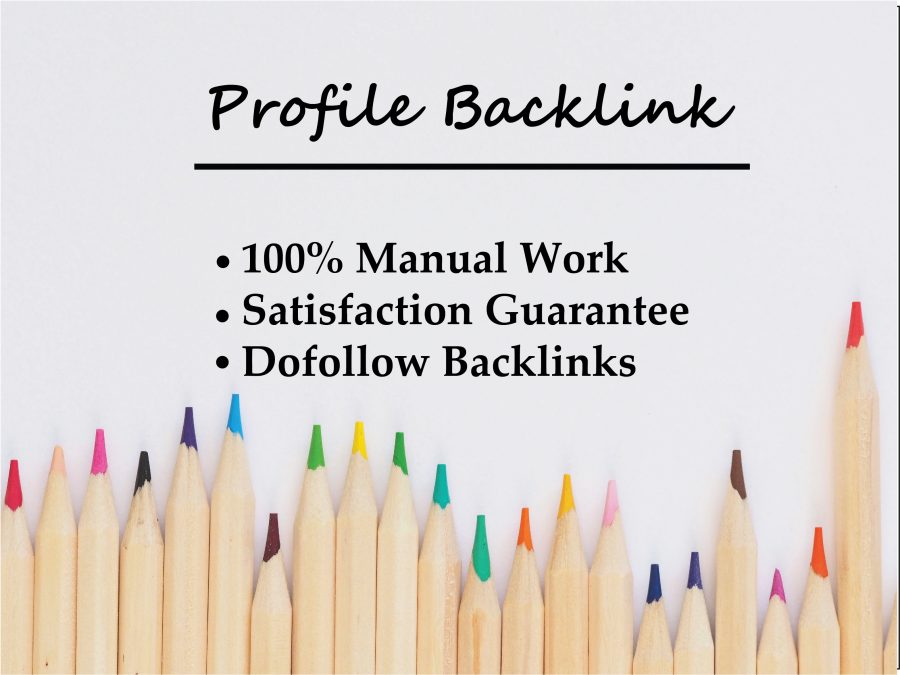 Professional Profile Backlink & Content Writing Services