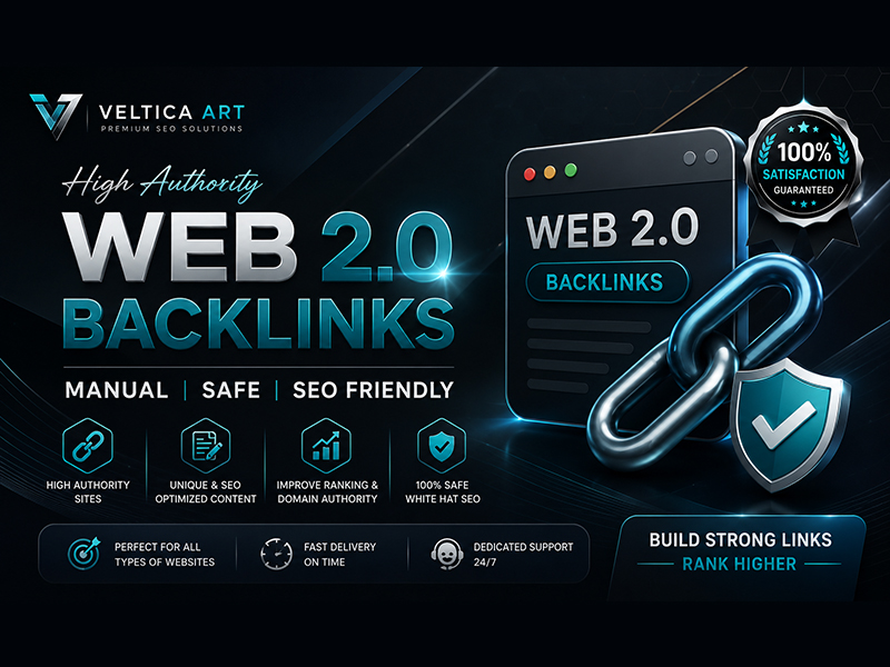 I Will Create High Authority Web 2.0 Backlinks for SEO & Google Ranking