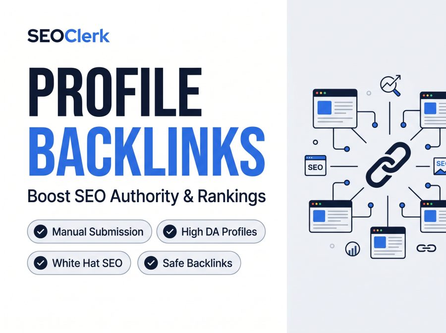 I will create High DA Profile Backlinks for Authority and Rankings