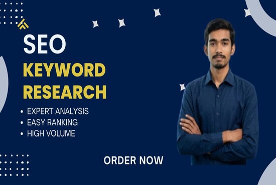 I Work on Complete SEO On-Page, Technical, Keyword Research & Competitor Analysis