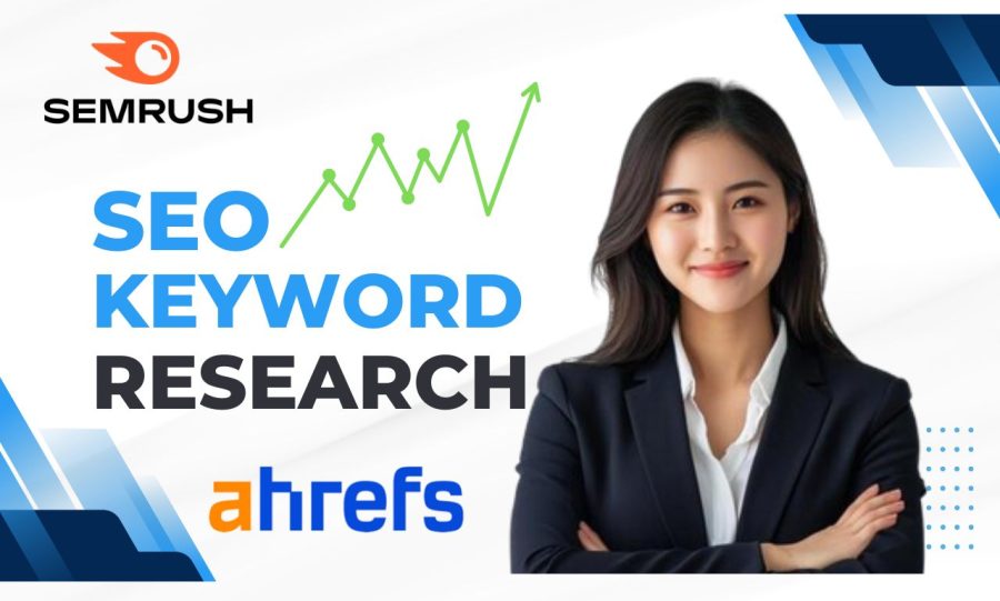 I will do SEO keyword research, long tail keywords and low competition keywords