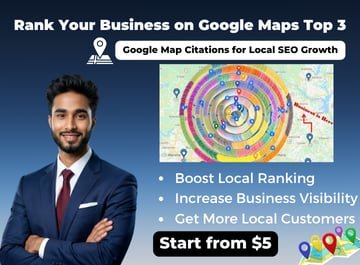 I will do 5000 google maps citations for local SEO