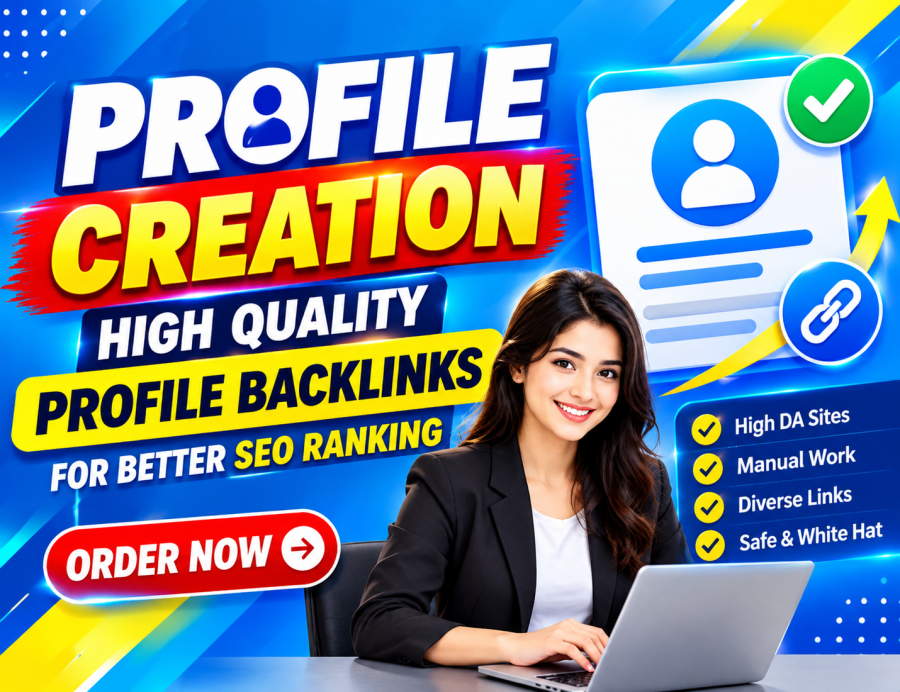 High Authority DA & PA Profile Backlinks for Improved Google Rankings