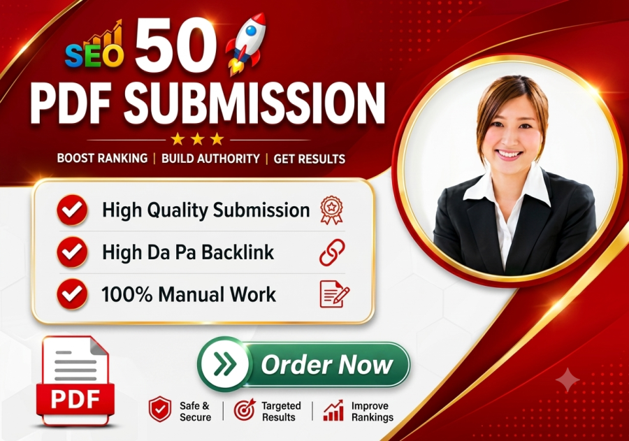 50 Manual High Authority PDF Submission Backlinks for SEO Growth and Rankings