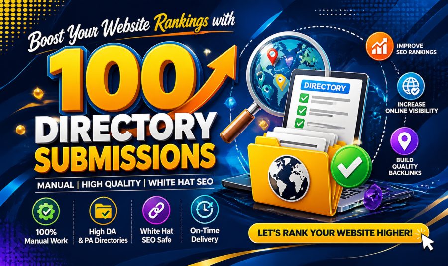 I will Provide your site to 100 premium directories Ranking on Google DA/PA