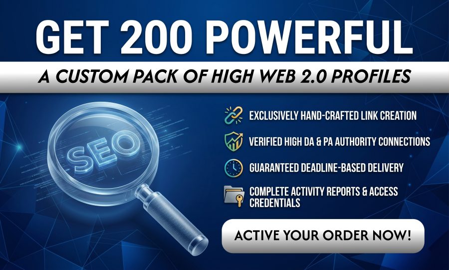 I will Provide Safe, Manual, and Dofollow Web 2.0 Backlinks