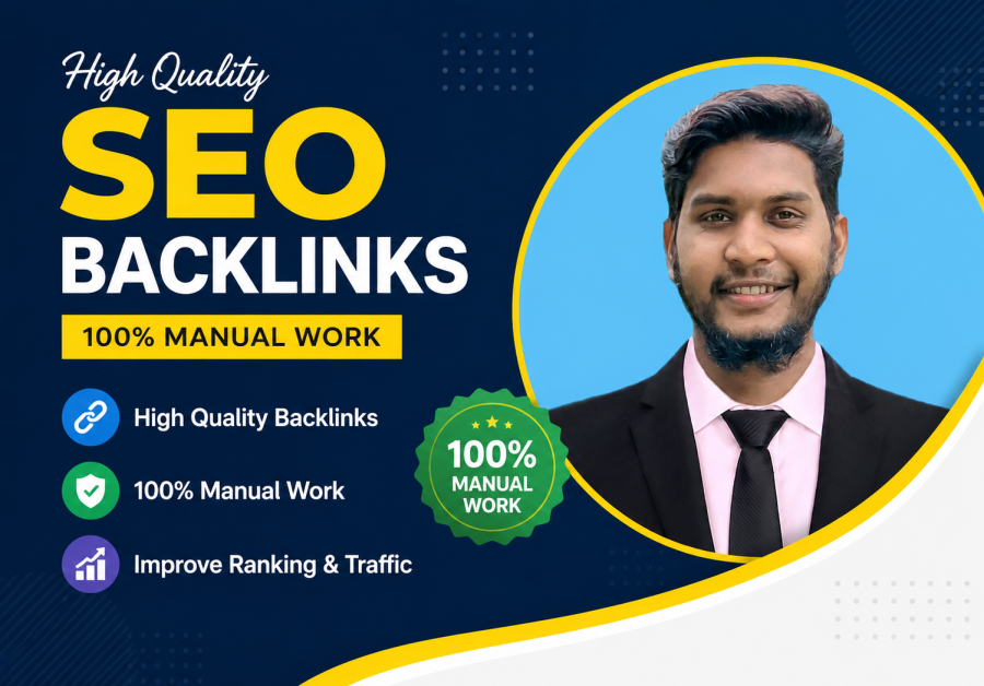 I Will build High Quality manual SEO Baclinks for Better Google ranking