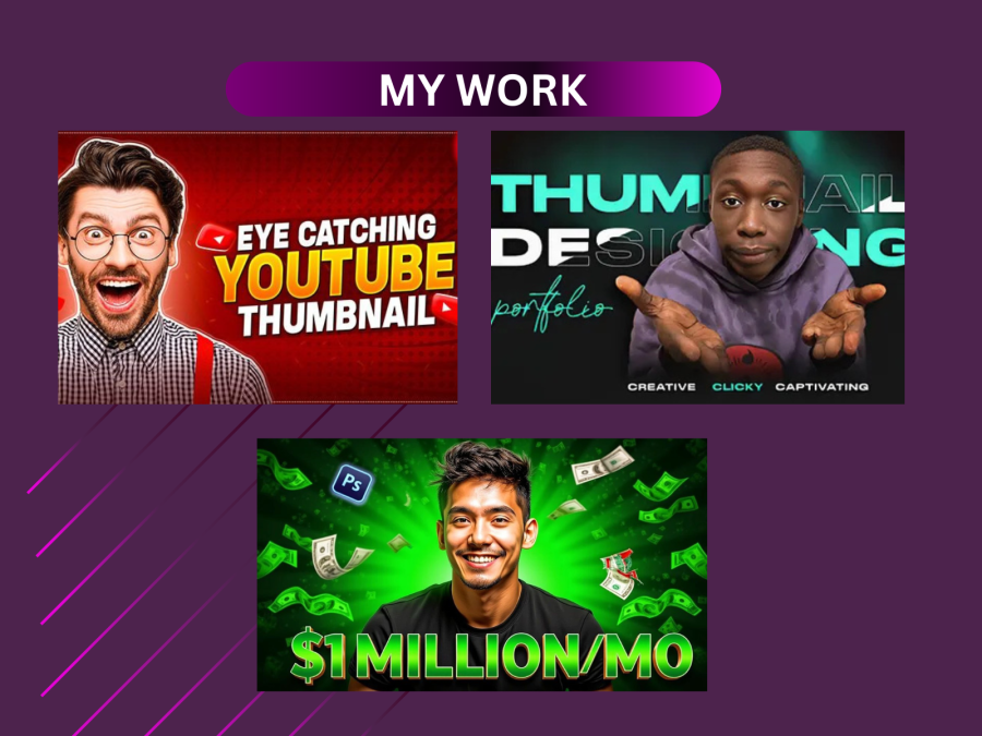 I will createProfessional YouTube Thumbnail Design for Eye-Catching Results