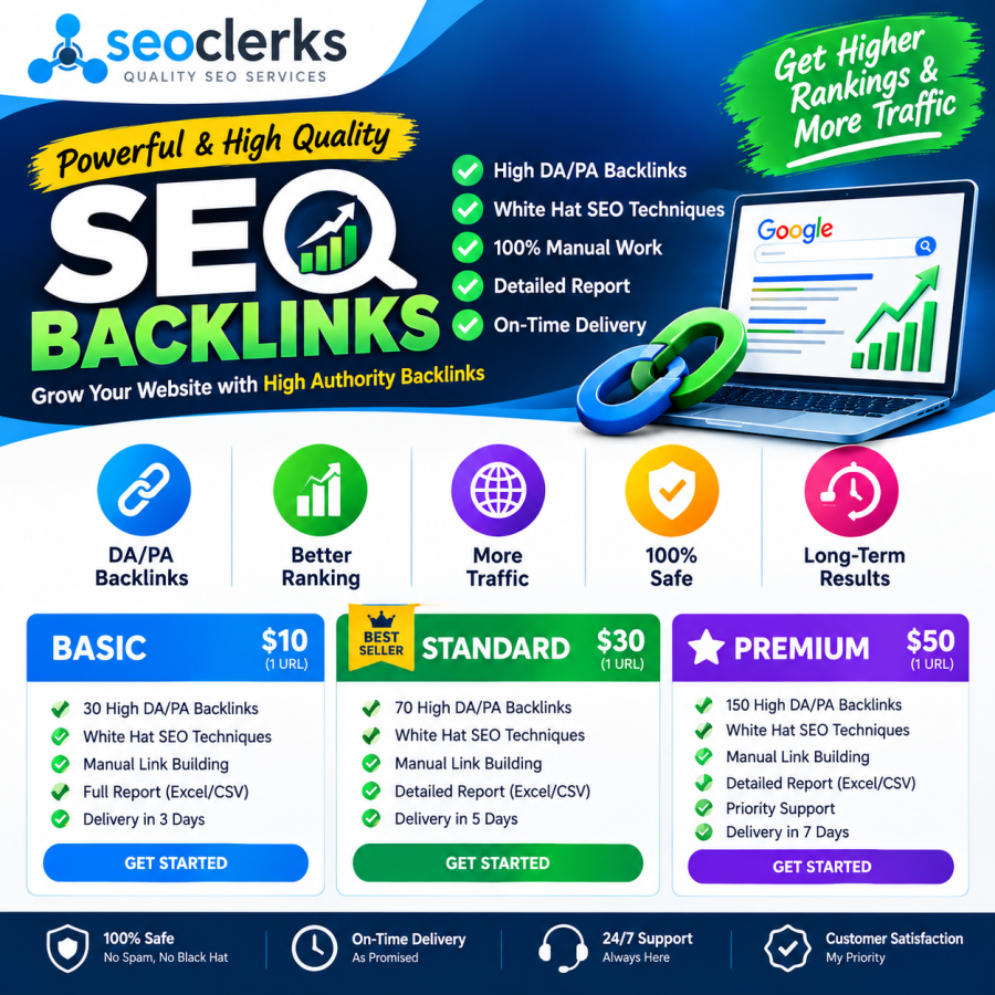 I Will Build High Quality Manual Backlinks to Strengthen Your Website SEO