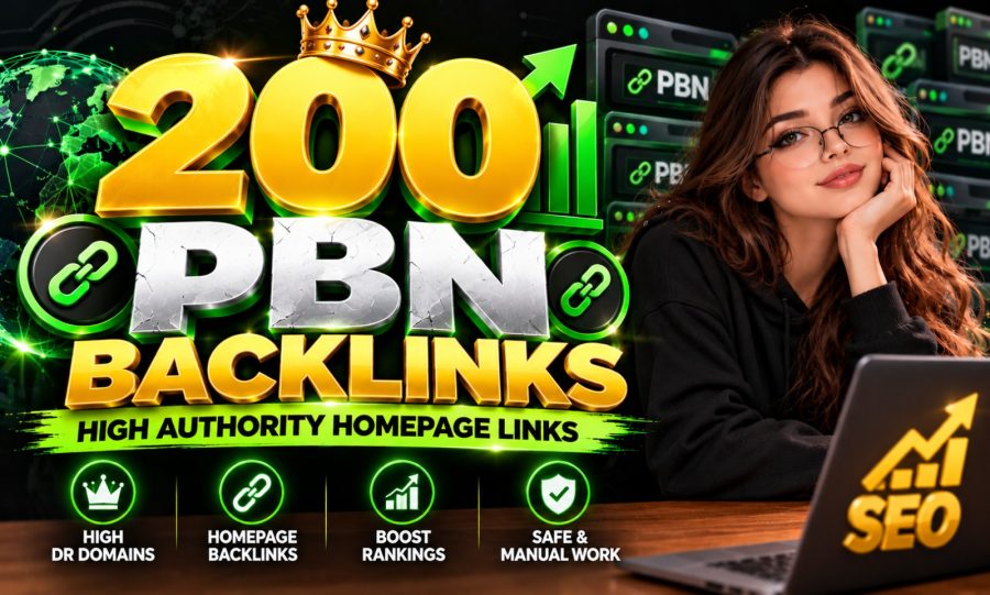 200 PBN Backlinks from Private Blog Network Sites for SEO