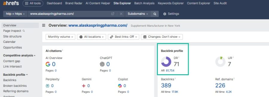 I will increase ahrefs dr domain rating 70+ using high authority seo dofollow backlinks