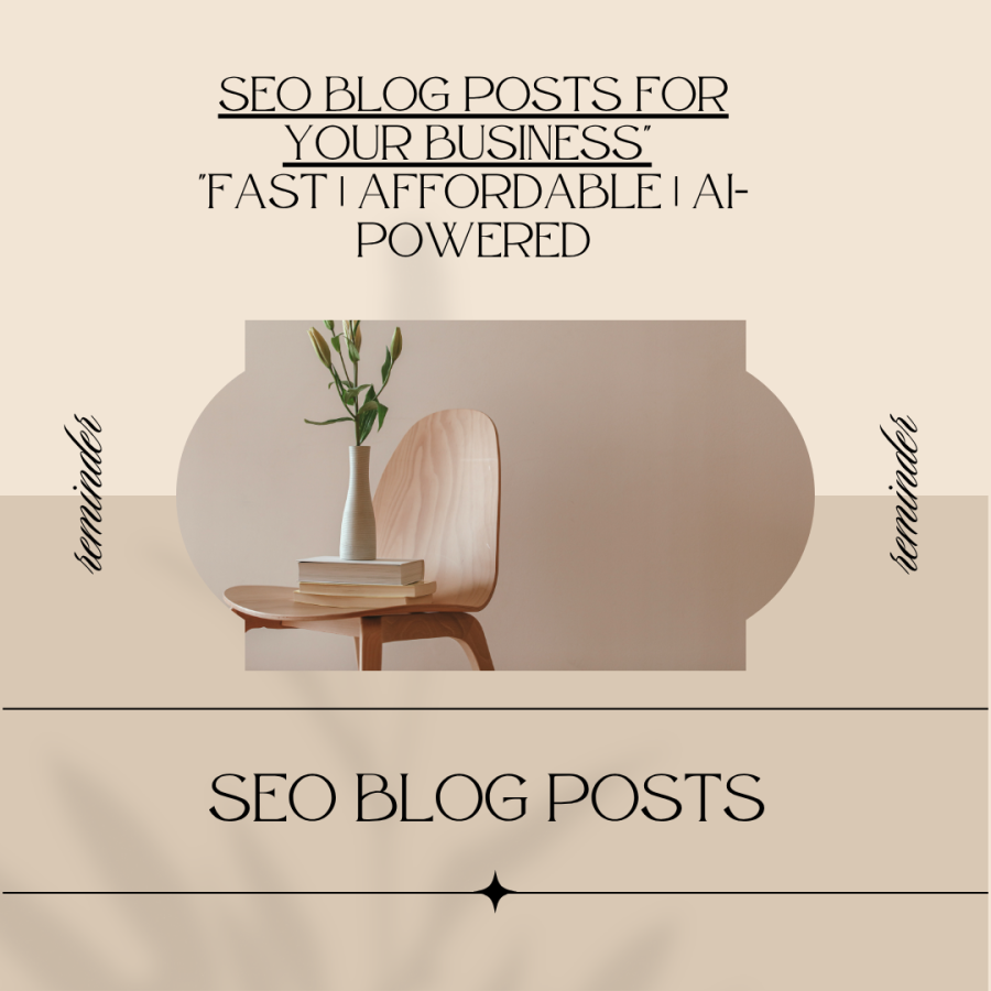I will write SEO articles for your local business website