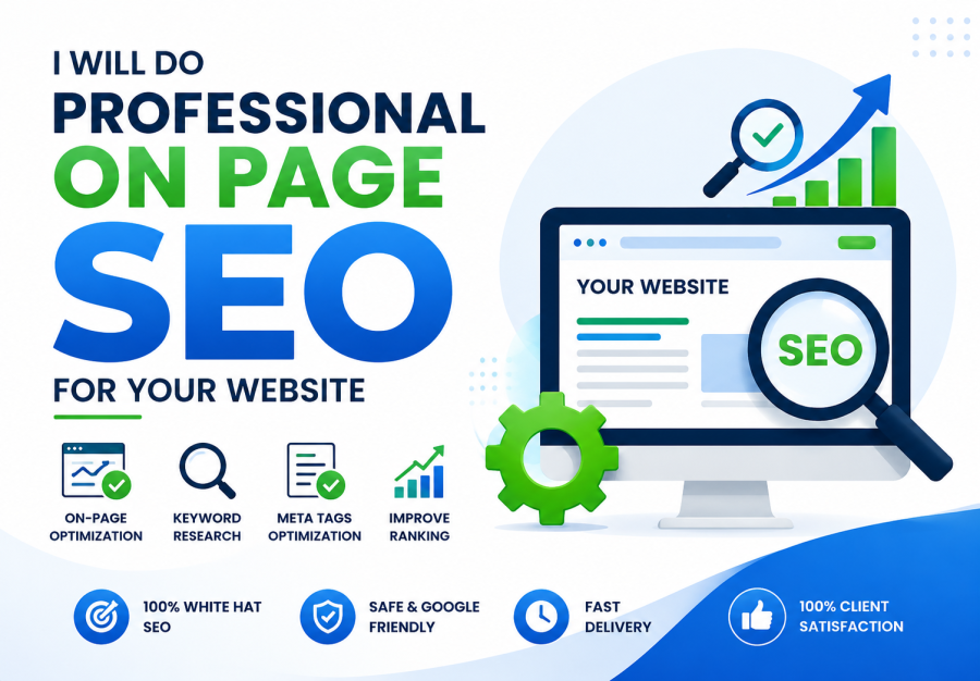 I will do professional on page SEO for your website