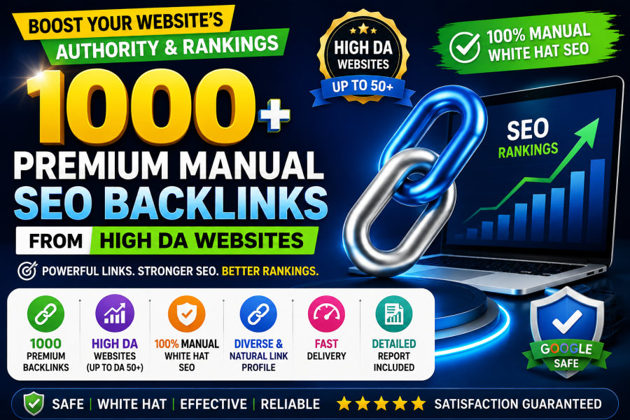 I Will Create 1000+ High Authority Web 2.0 Backlinks for SEO Rankings
