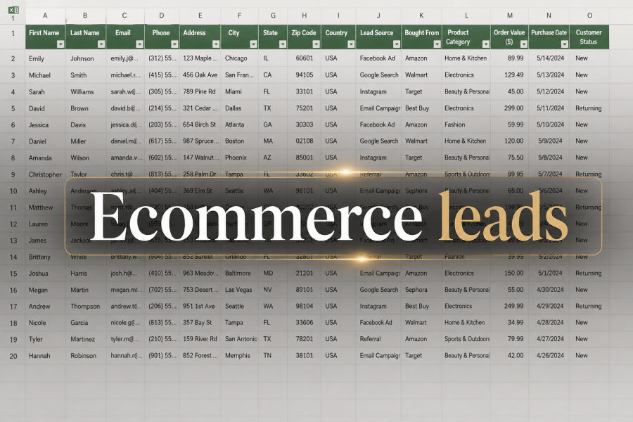 B2C Niche Targeted Leads for any Country 